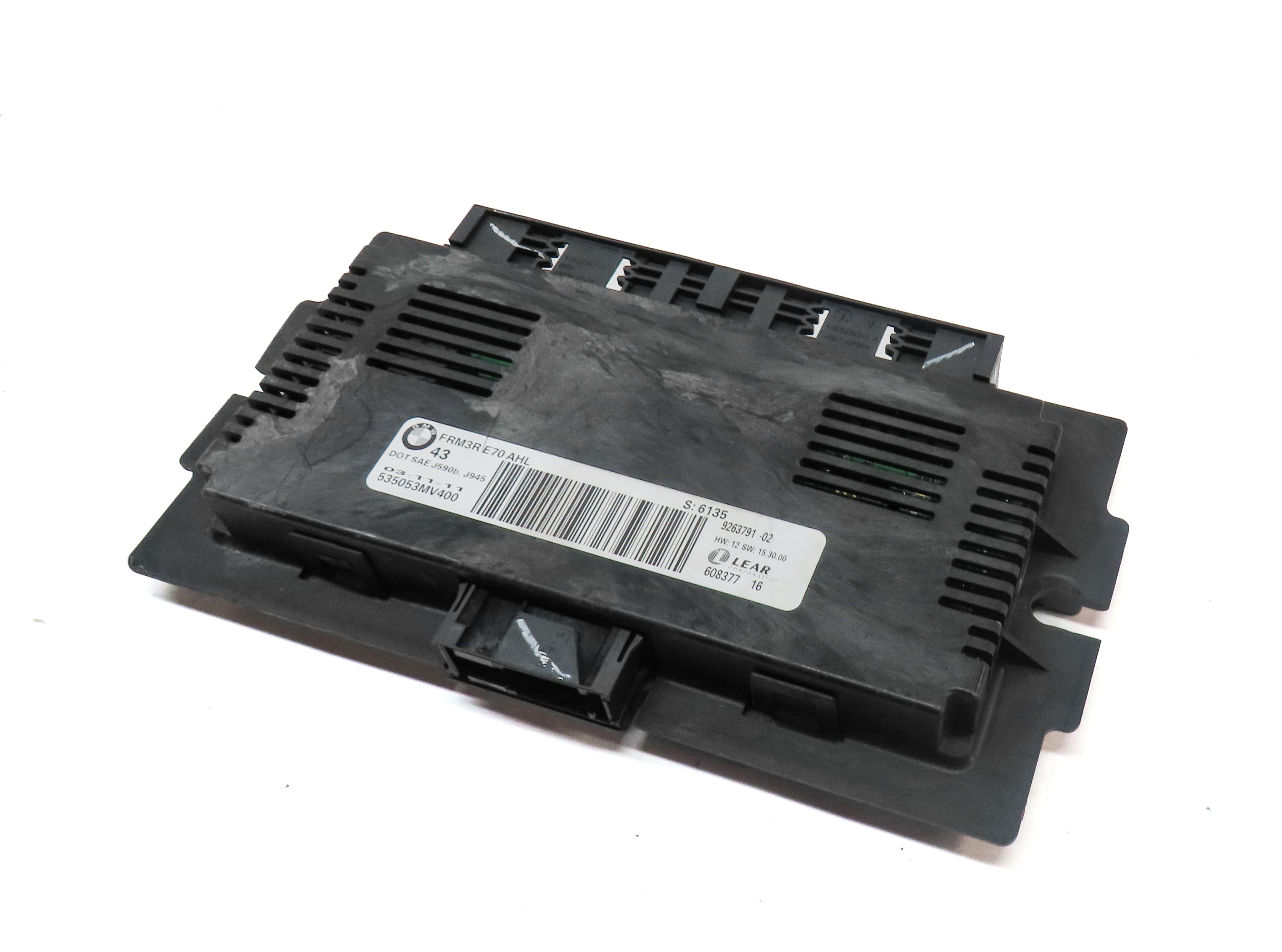 07-14 BMW X5 X5M X6 X6M (E70 E71) FRM3 FRM III AHL BCM BODY LIGHT CONTROL MODULE — exact item pictured